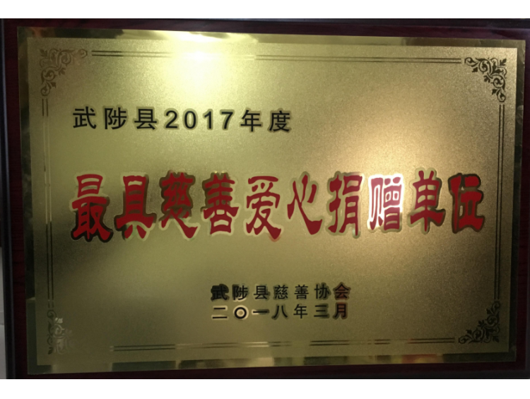 河南聖博中藥產(chǎn)業(yè)有限公司榮獲“最具慈善愛心捐贈單位”榮譽(yù)